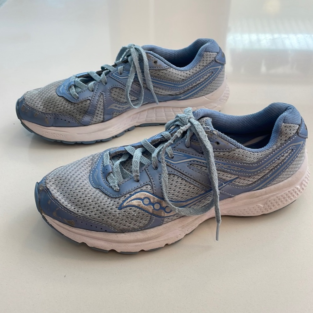 Saucony Cohesion II light blue size 9